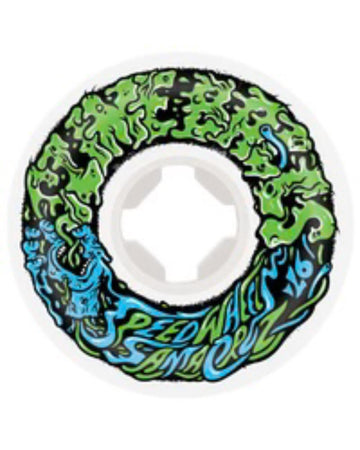 Roues de skateboard Vomit Mini Ii - White Green