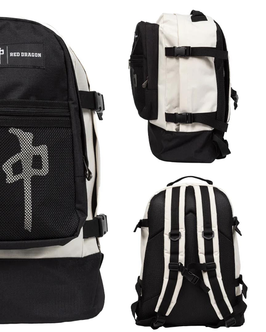 Explorer + Travel Bag Backpack - Cream/Black