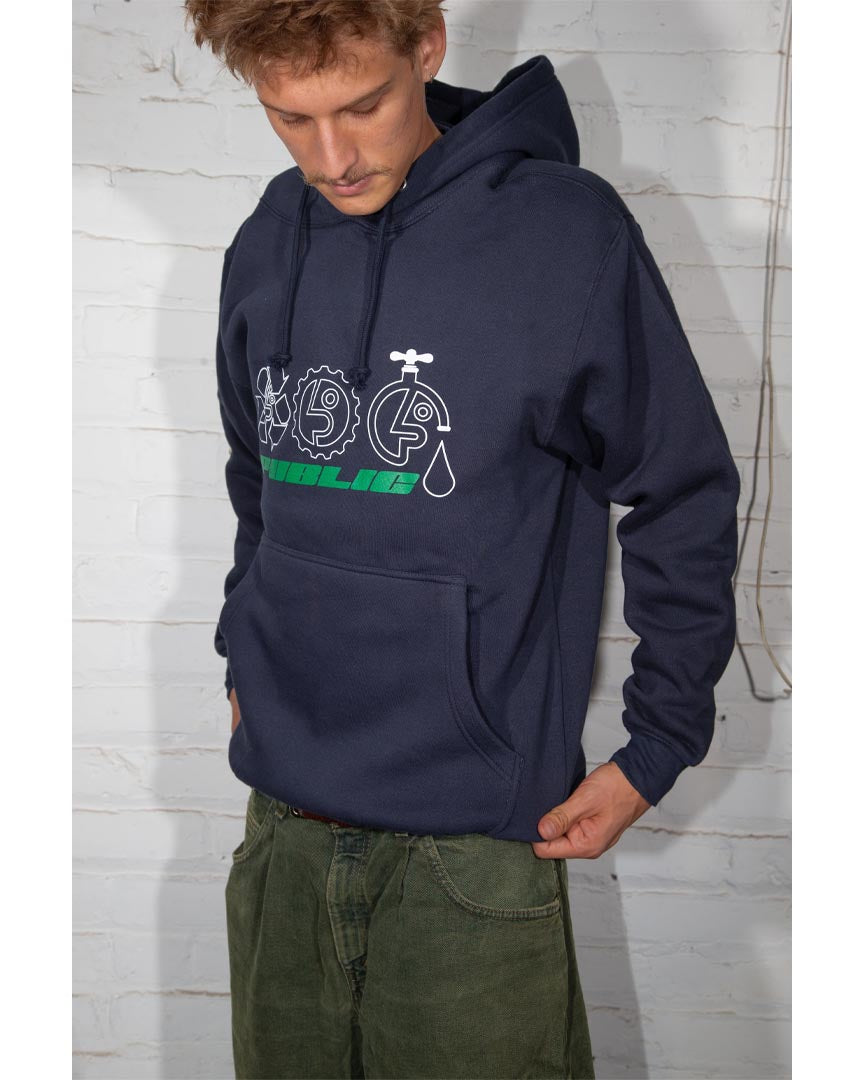 Research Hoodie - Navy