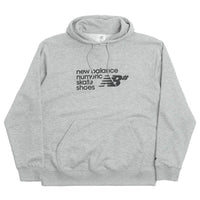 Numeric Logo Hoodie - Athletic Grey