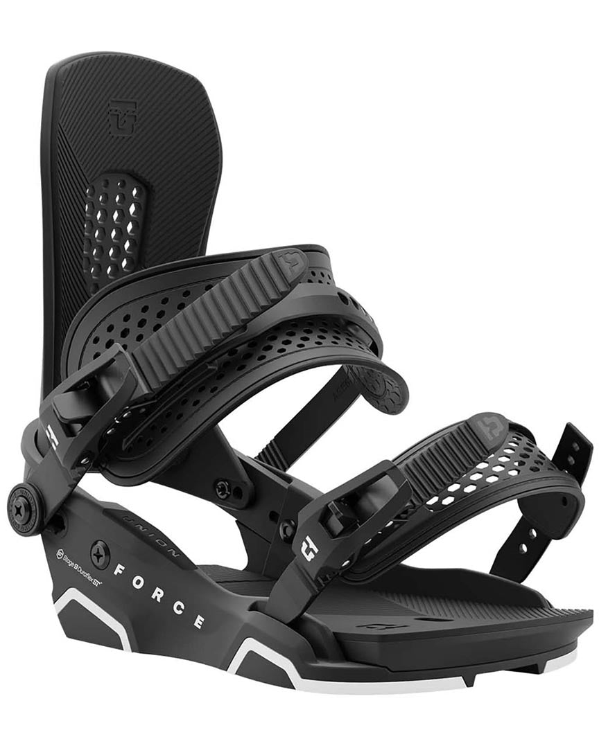 Force Snowboard Bindings - Black 2025