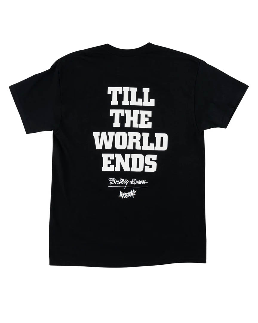 X Britney Spears Till The World Ends T-Shirt - Black