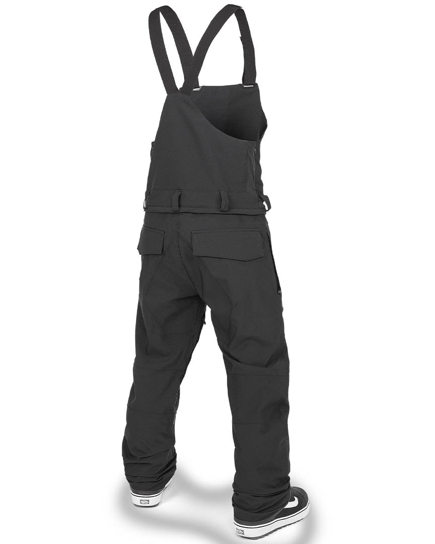 Roan Bib Overall Snow Bib - Black