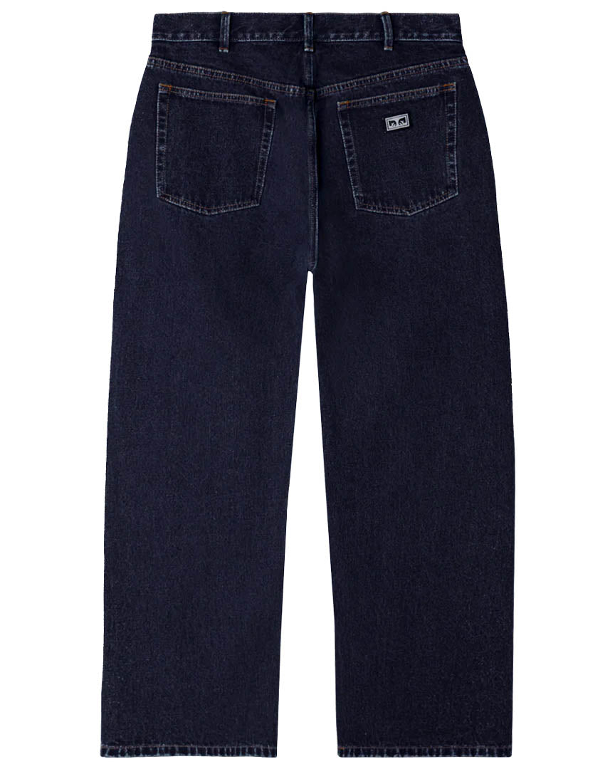 Jeans Bigwig Baggy Denim - Rinse Indigo