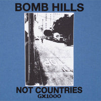 Hoodie Bomb Hills Not Countries - Columbia Blue