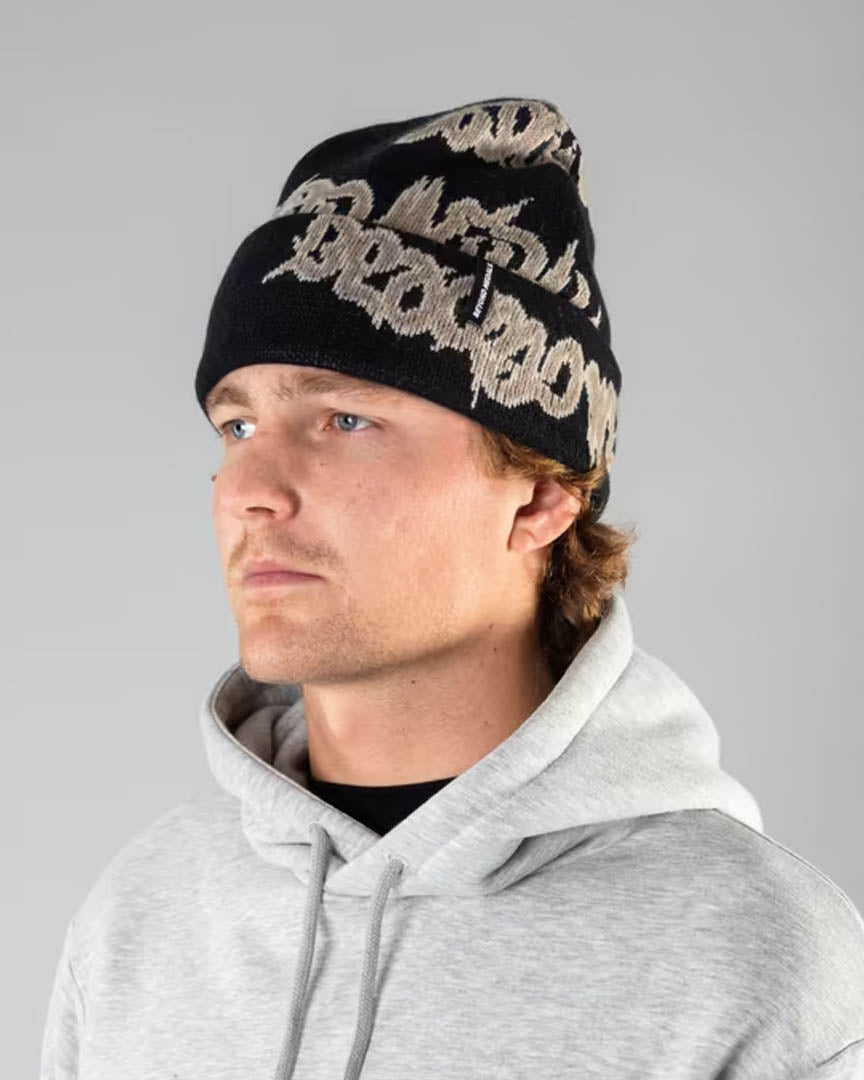 90'S Spike Beanie Beanie - Black