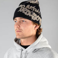 90'S Spike Beanie Beanie - Black