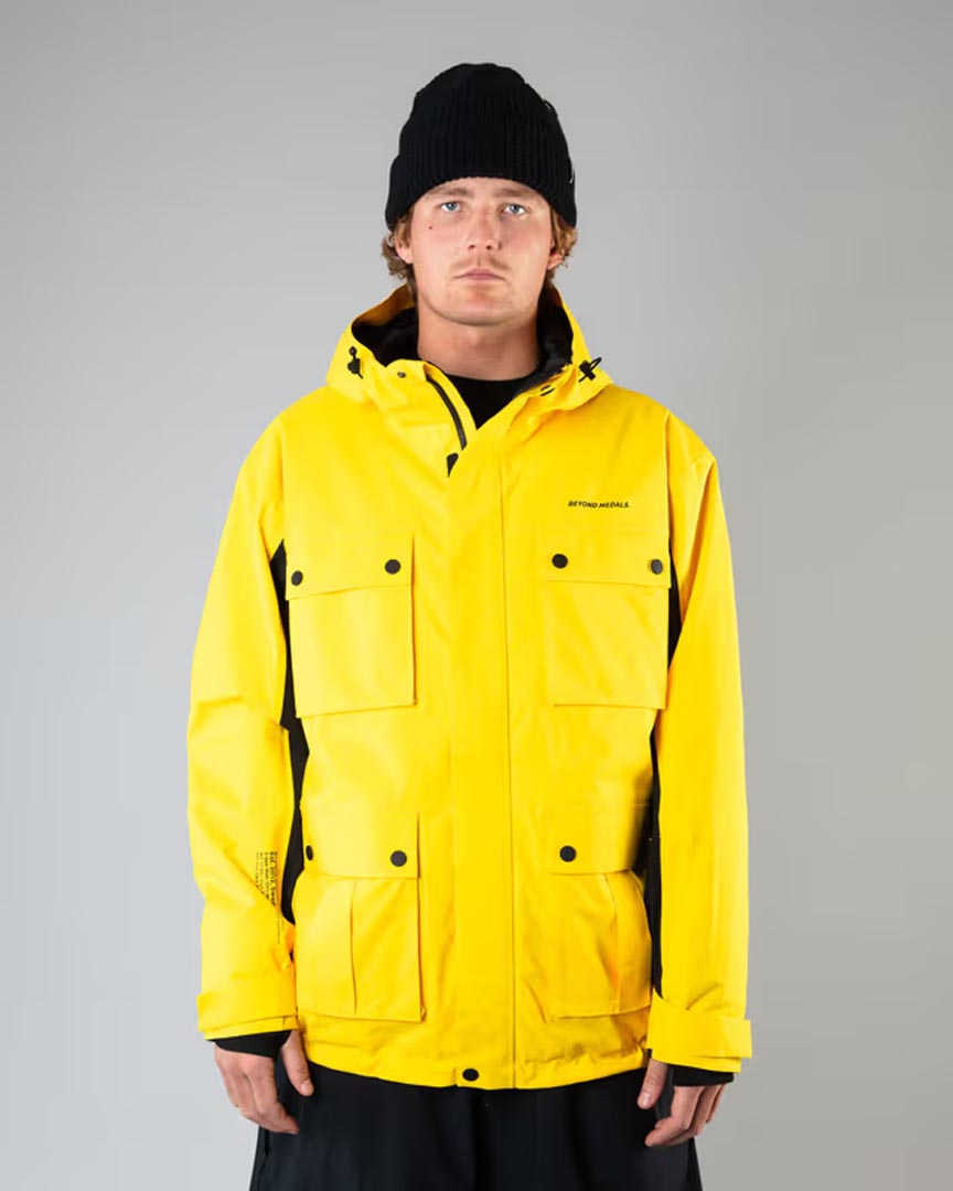 Cargo Jacket 2L Winter Jacket - Yellow