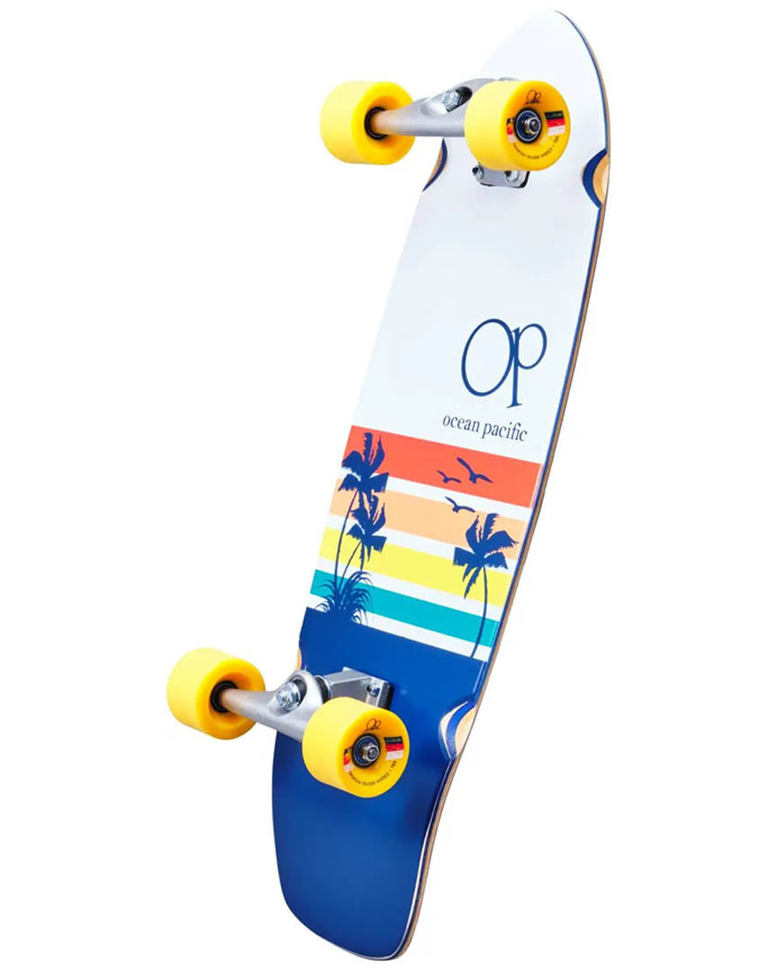 Skateboard complet Sunset Surf Skate - White Navy