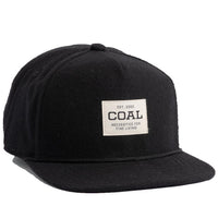 Uniform Cap Hat - Black Flannel