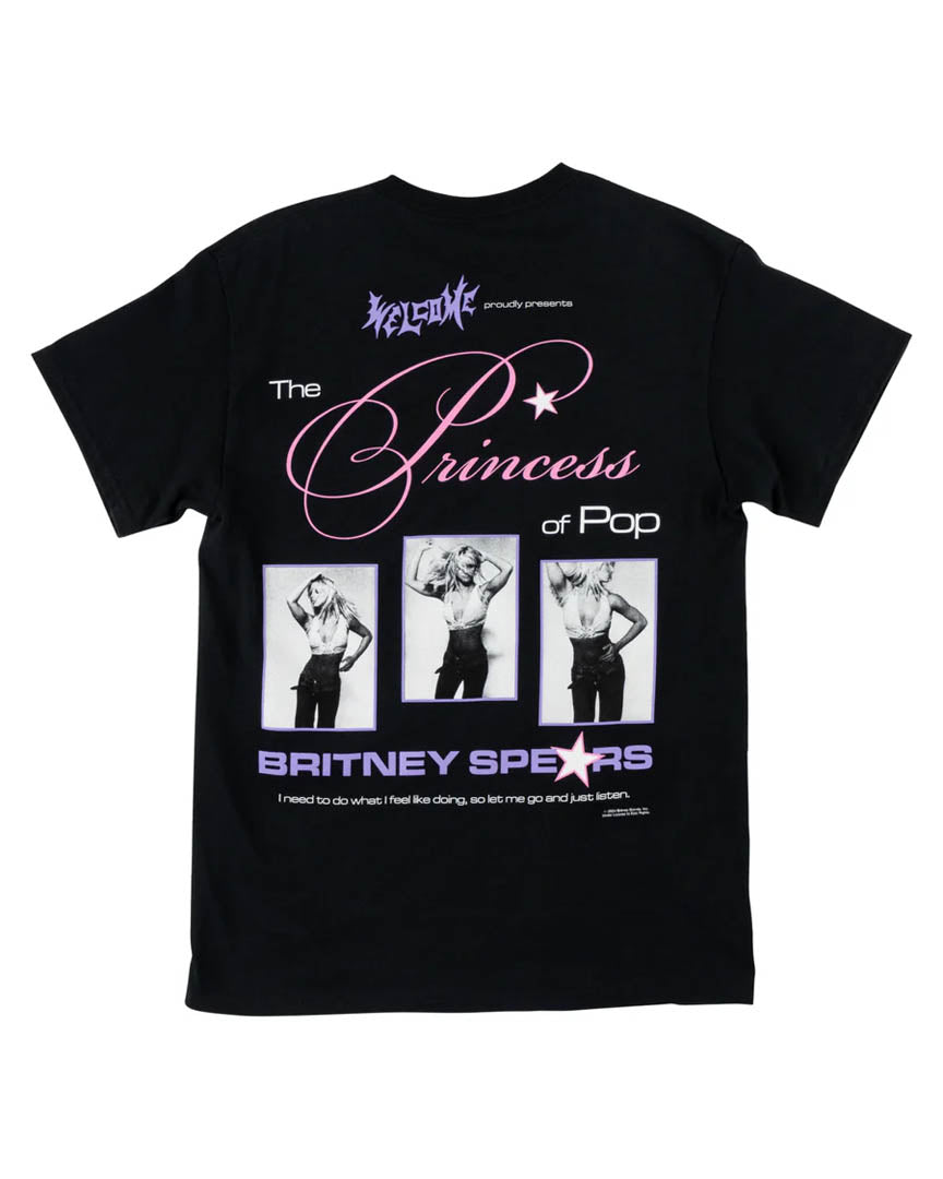 T-shirt X Britney Spears Princess - Black