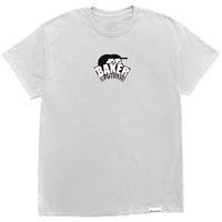 X Baker Arch Logo Lock Up T-Shirt - White