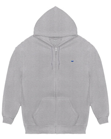 Hoodie Lamehra Royal Tone Patch - Heather Grey