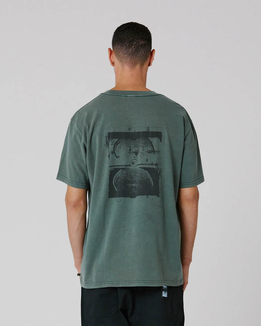 Crux Scratch T-Shirt - Washed Green