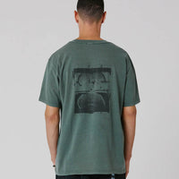 T-shirt Crux Scratch - Washed Green