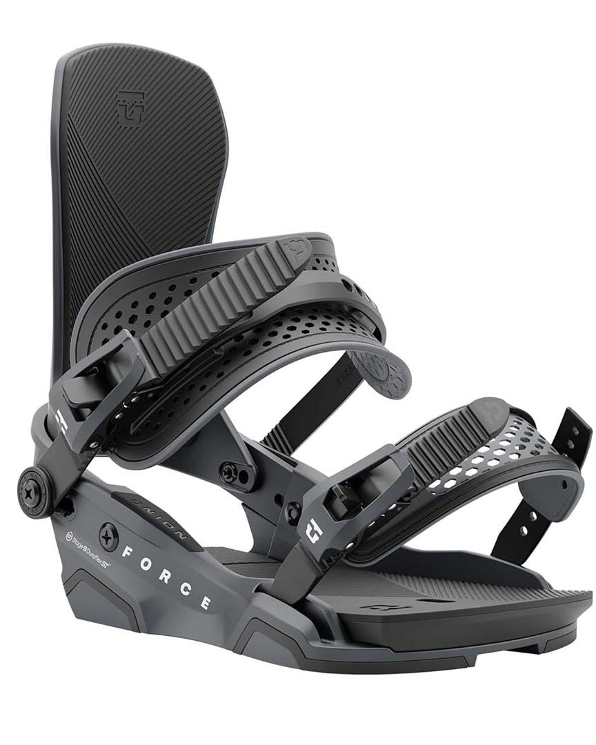 Force Snowboard Bindings - Gunmetal 2025