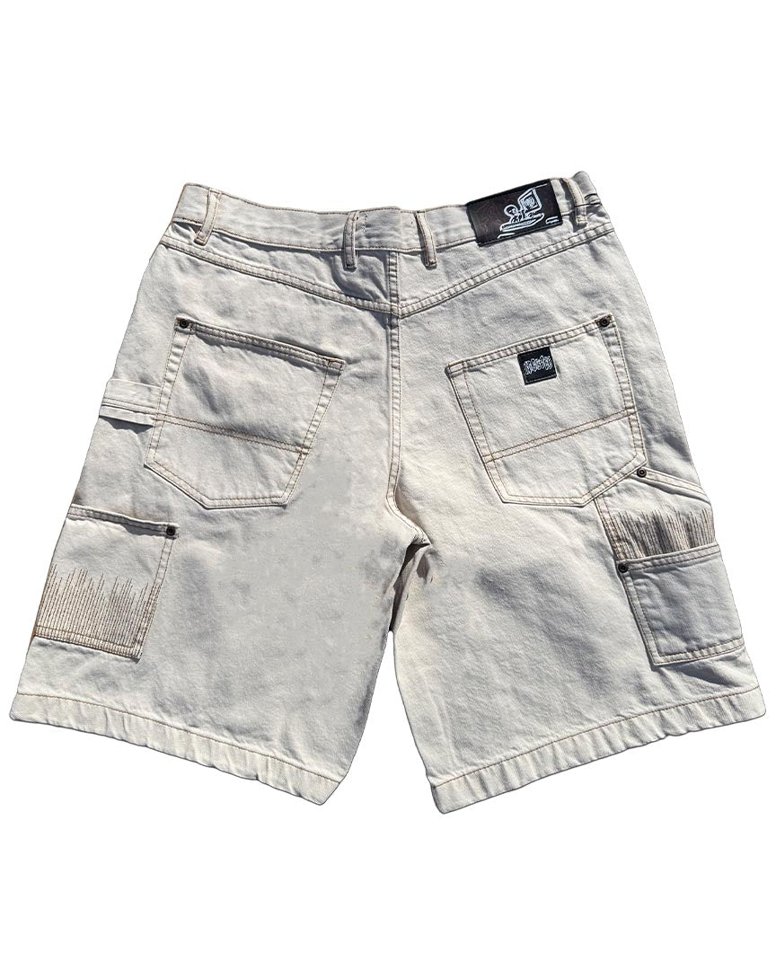 Short Cpu Jorts Baggy - Off White