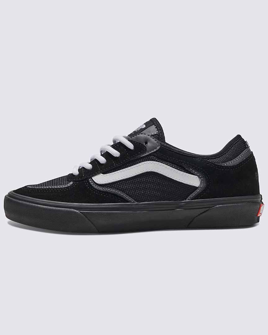 Souliers Skate Rowley - Black/White/Black