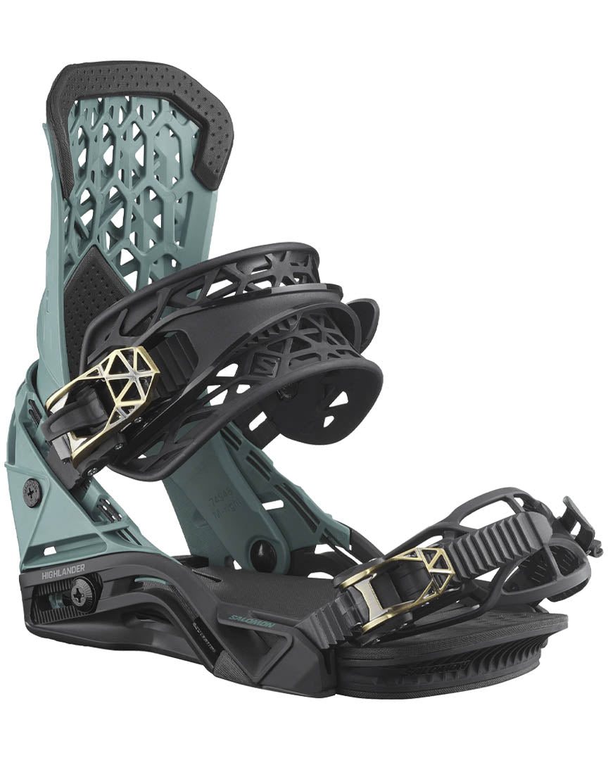 Highlander Snowboard Bindings - Sagebrush Green 2025