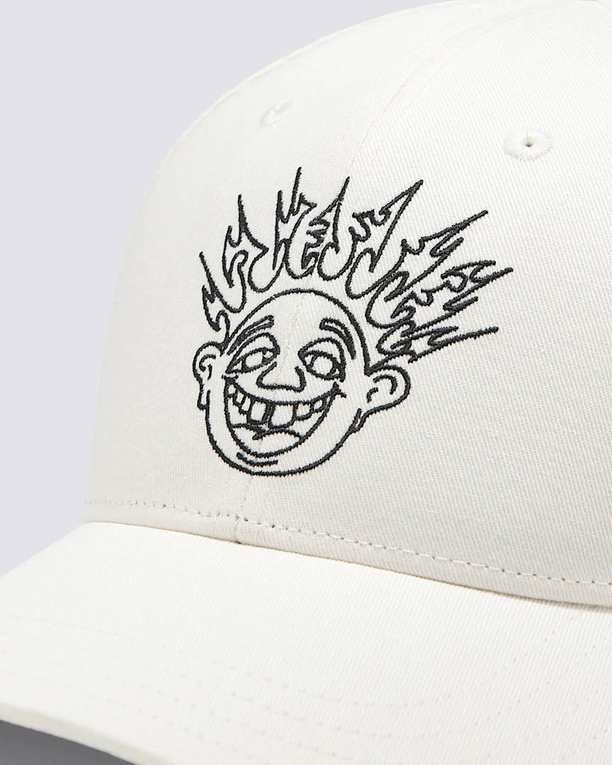 Casquette Skate Smile Spike Curve - Marshmallow