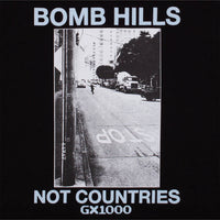 Hoodie Bomb Hills Not Countries - Black/Pow Blue