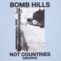 Bomb Hills Not Countries T-Shirt - Powder Blue