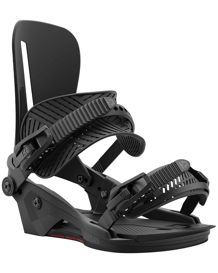 Fixation de snowboard Atlas - Black 2025