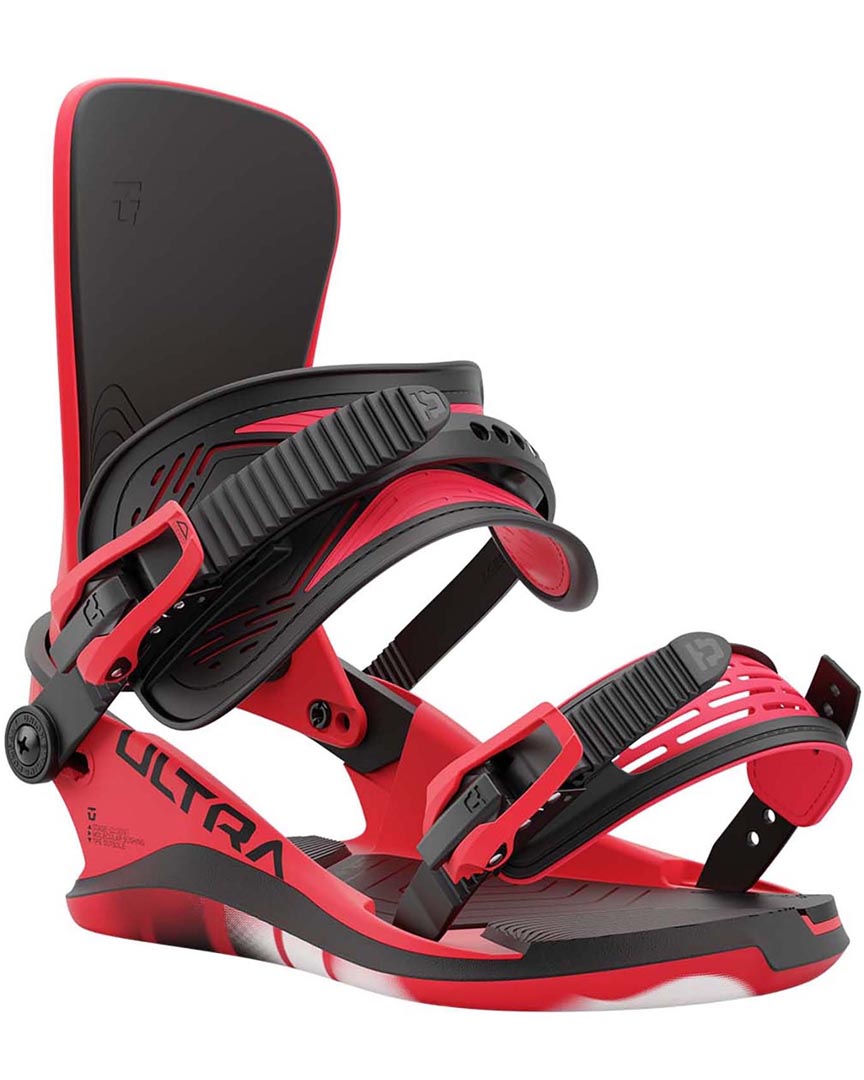 Fixation de snowboard Ultra - Hot Red 2025