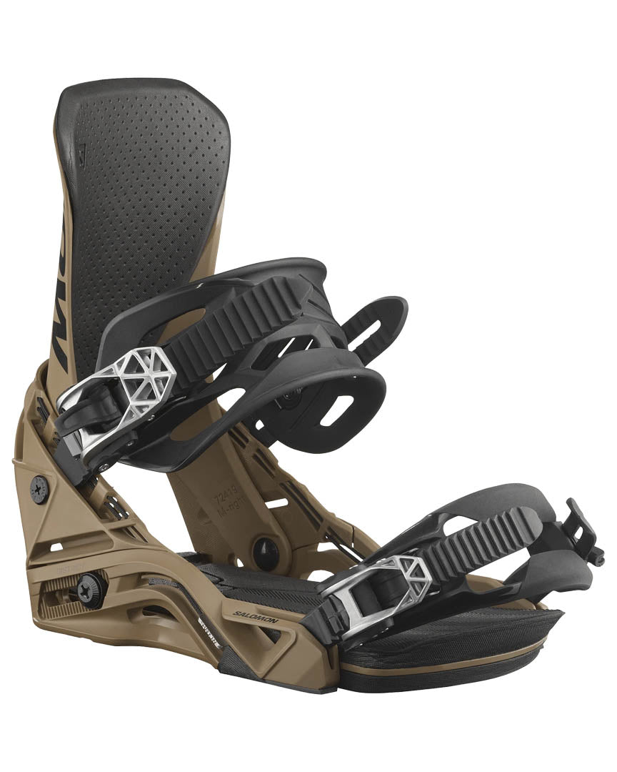 District Snowboard Bindings - Brown 2025