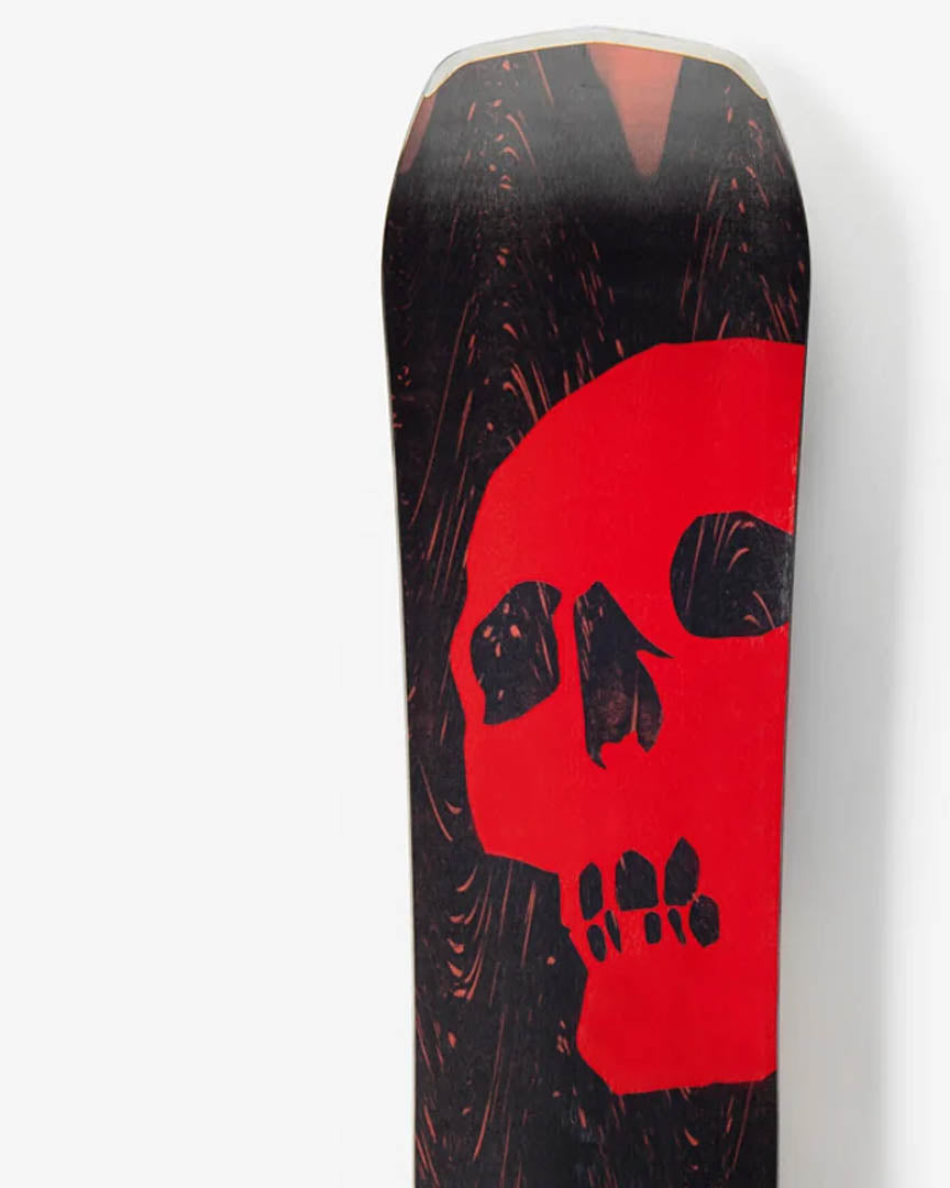 Black Snowboard Of Death Snowboard 2025