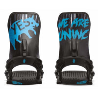 Fixation de snowboard Uninc - Black Blue 2025