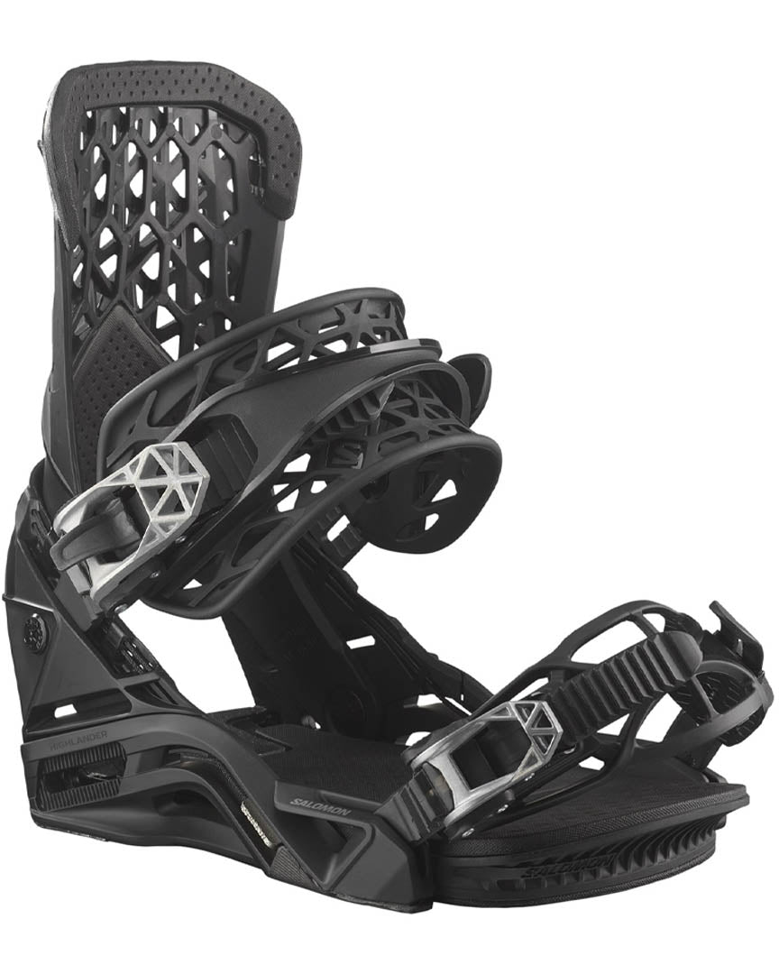 Fixation de snowboard Highlander - Black 2025