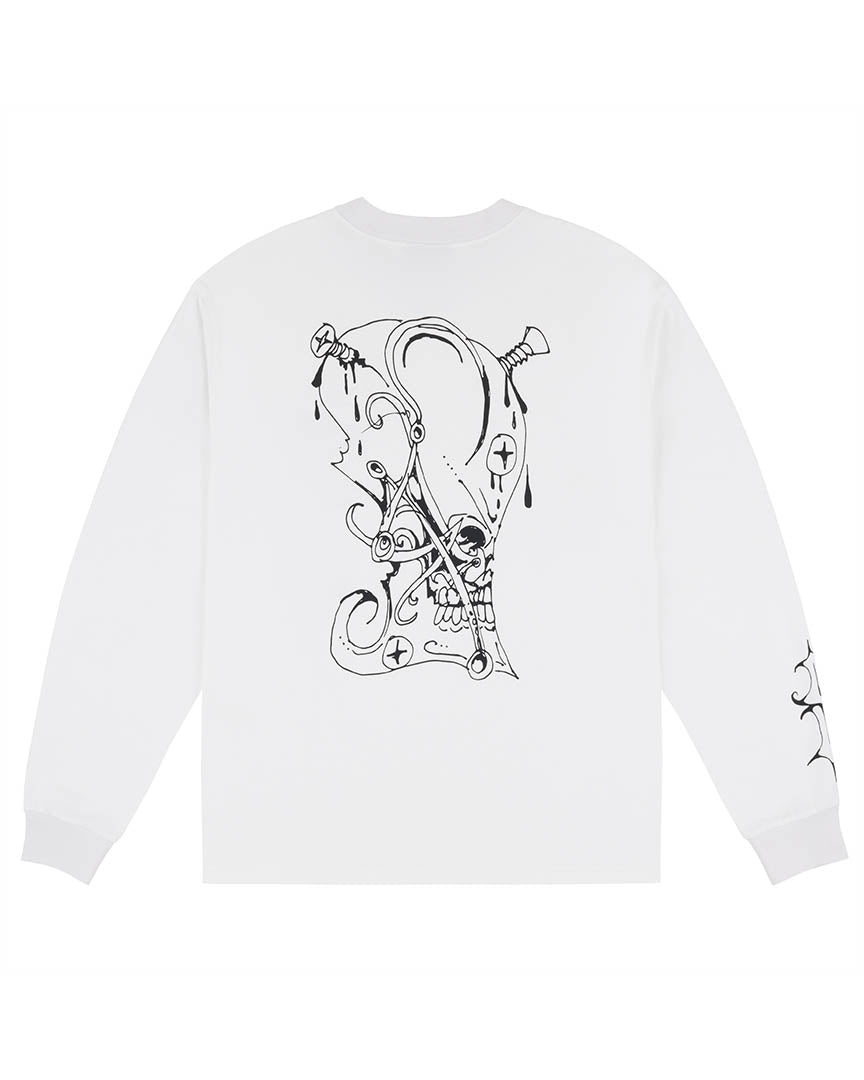 X Balti Team Long Sleeve T-Shirt - White