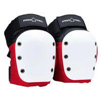 Street Knee Pads - Red White Black