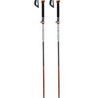 Sceepter 4S Pole Splitboarding Poles - Black/Orange