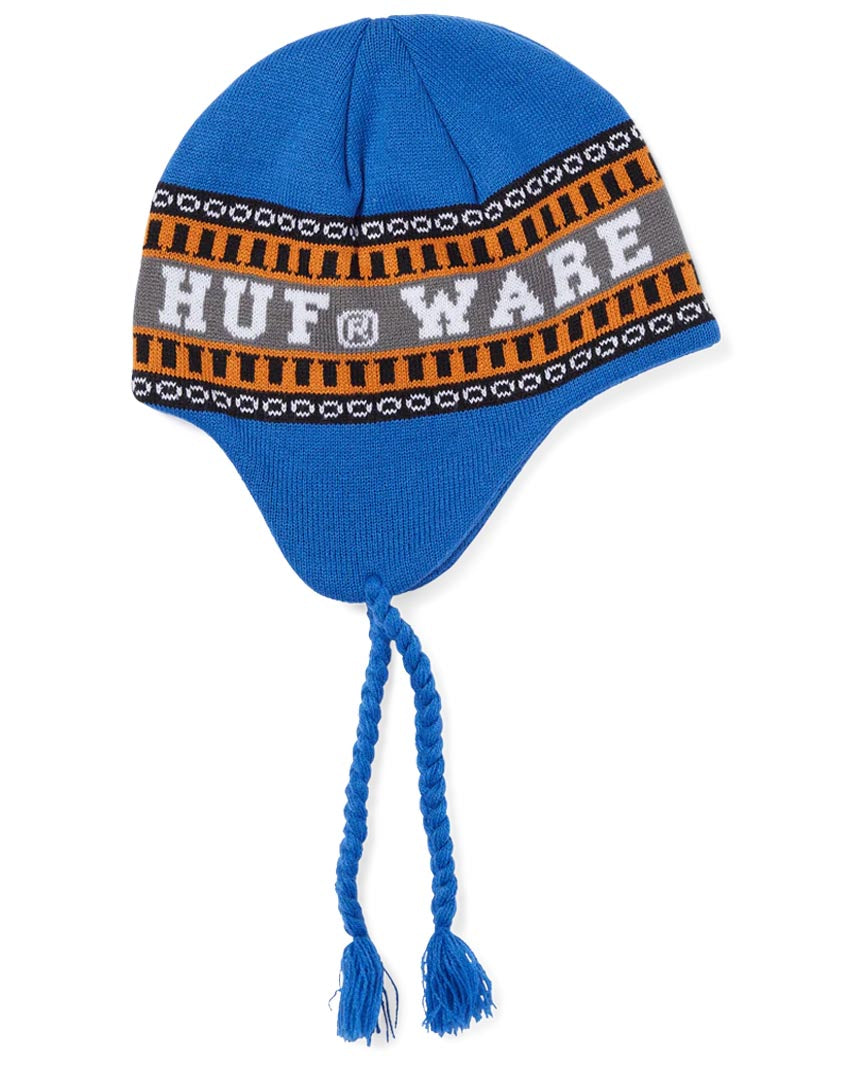 Tuque Huf X Bronze Flap - Blue