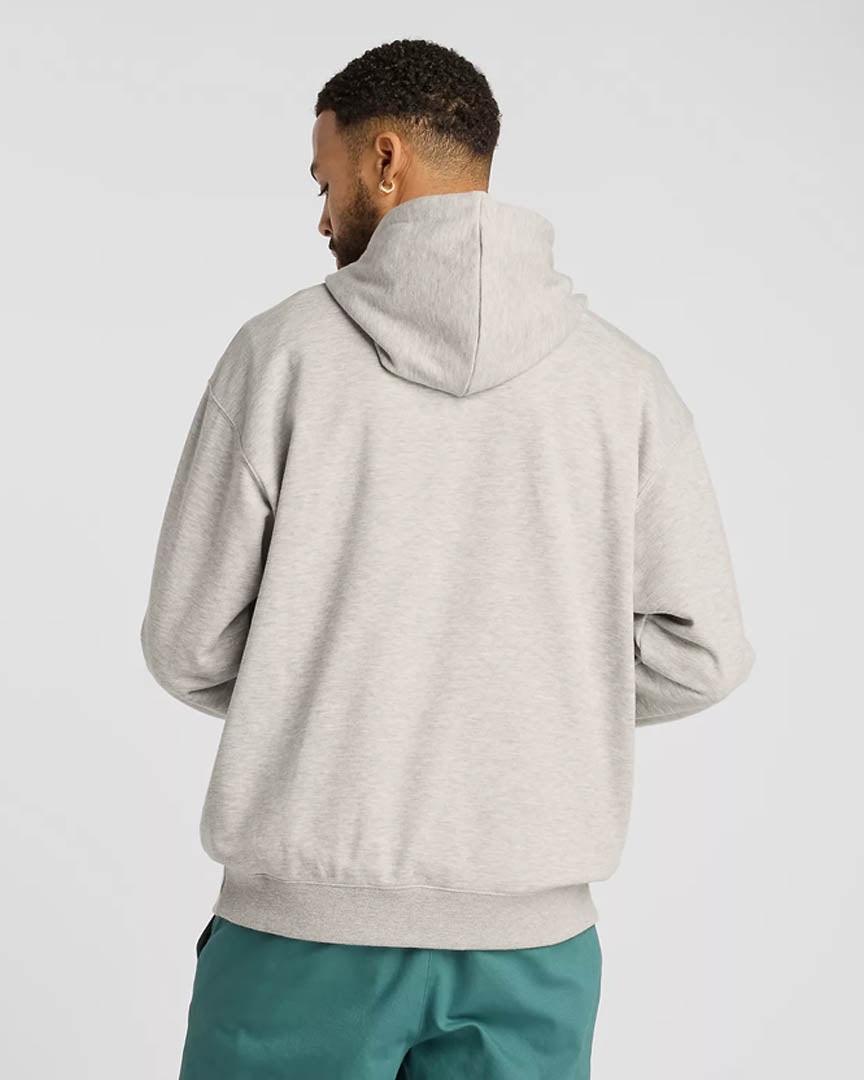 Hoodie Numeric Logo - Athletic Grey