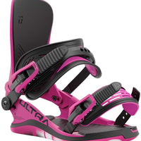 Ultra Womens Snowboard Bindings - Hot Pink 2025