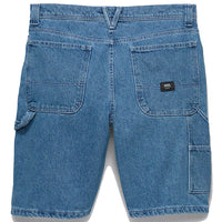 Drill Chore Loose Demin Shorts - Stone Wash