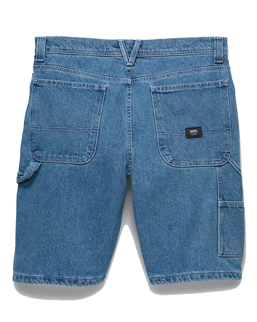 Drill Chore Loose Demin Shorts - Stone Wash