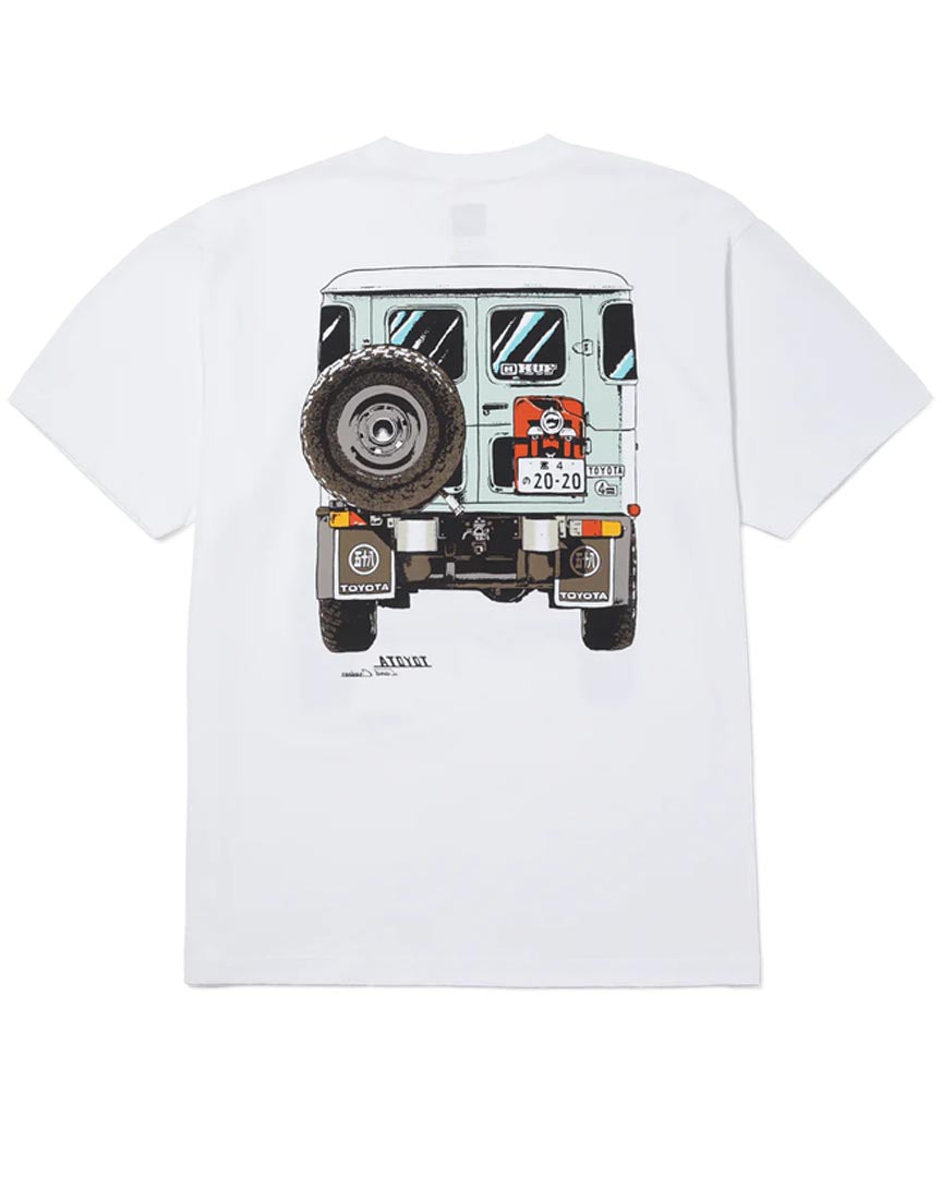 T-shirt Toyota Land Cruiser Sixties - White