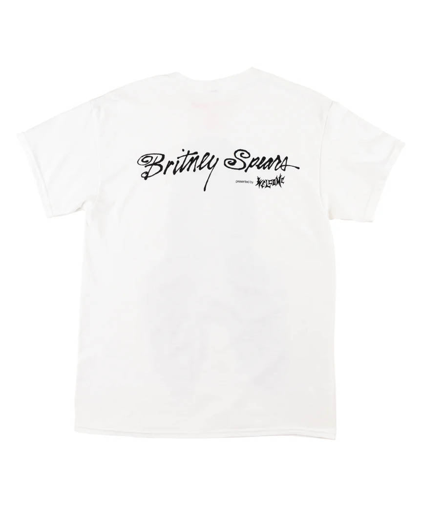 X Britney Spears Believe T-Shirt - White