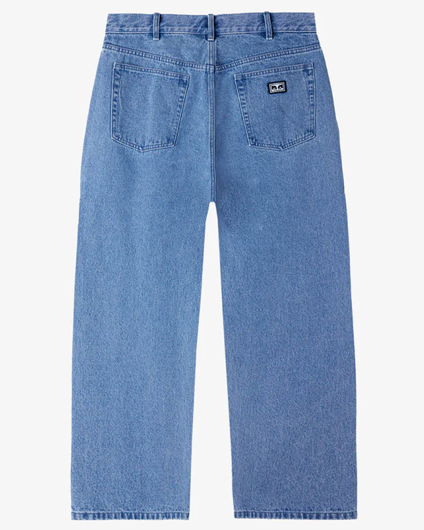 Bigwig Baggy Denim Jeans - Light Indigo