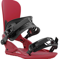 Fixation de snowboard Strata - Burgundy 2025