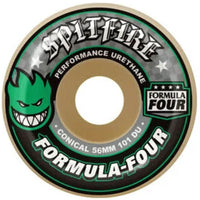 F4 101D Conical Skateboard Wheels - Natural