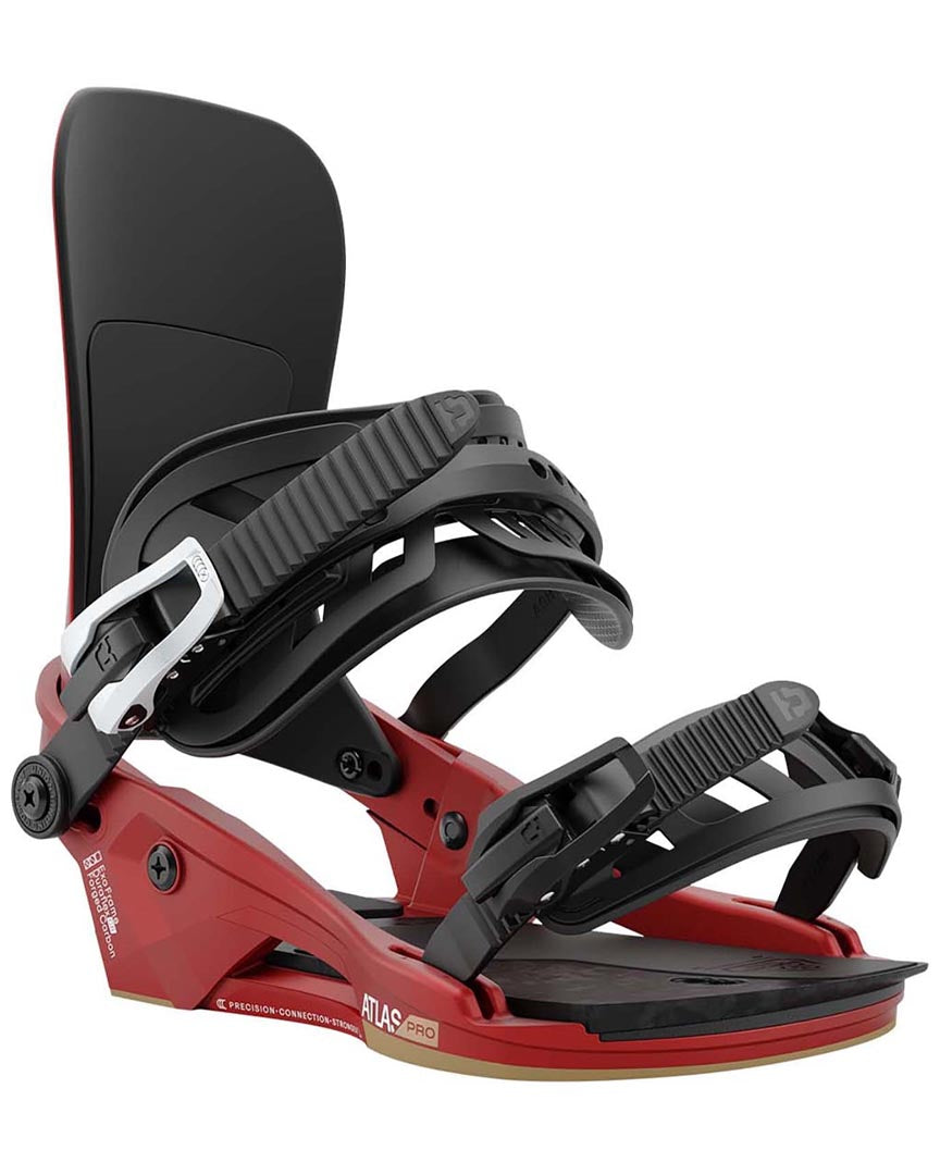 Fixation de snowboard Atlas Pro - Metallic Red 2025