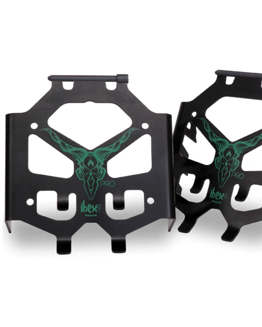 Ibex St Pro Crampons - Black/Green 2025