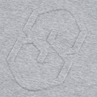 Embossed Hoody S Hoodie - Heater Grey