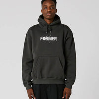 Legacy Scratch Hoodie - Washed Black