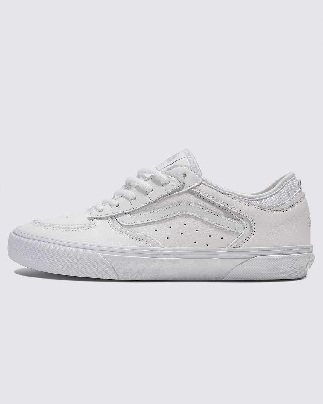 Skate Rowley Leather Shoes - White/White